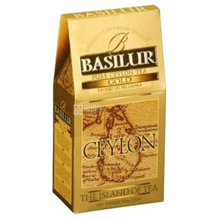  Basilur, The Island of tea Ceylon, 100 г, Чай Базілур, чорний