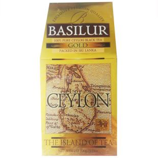  Basilur, The Island of tea Ceylon, 100 г, Чай Базілур, чорний
