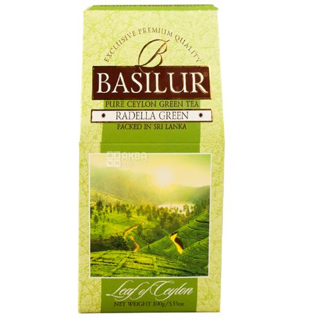 Basilur, Radella Green, 100 г, Чай Базилур, зеленый