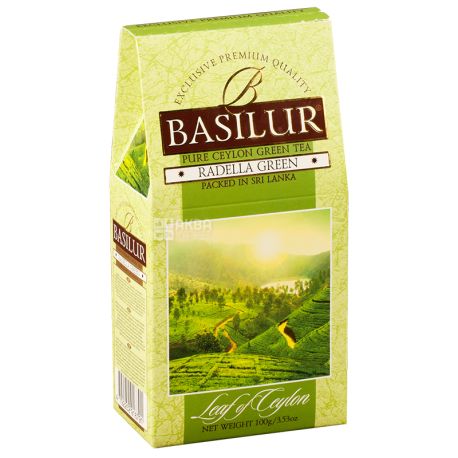 Basilur, Radella Green, 100 г, Чай Базилур, зеленый