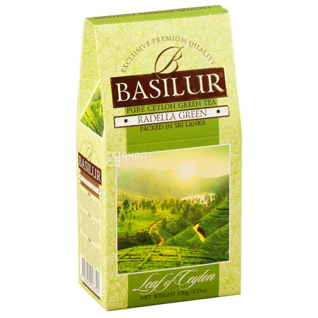 Basilur, 100 g, Green Tea, Radella Green