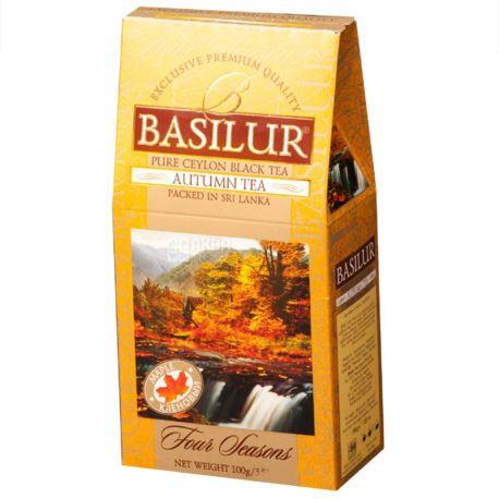 Basilur, 100 g, Black tea, Four seasons, Autumn tea