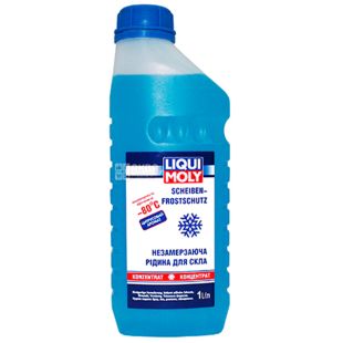 LIQUI MOLY, Scheiben Frostschutz,1 л, Зимний омыватель стекла, с цитрусовым ароматом, концентрат, -80°С