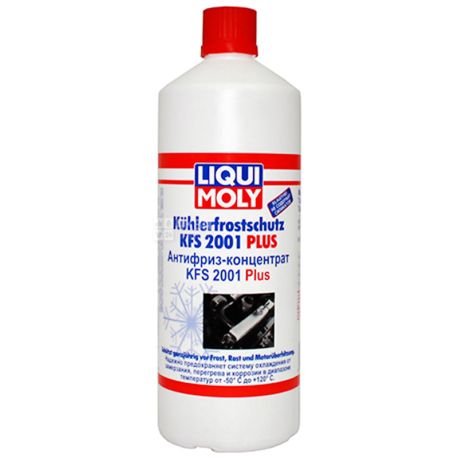 LIQUI MOLY, 1 l, -80, Antifreeze, Kohlerfrostschutz Plus, PET