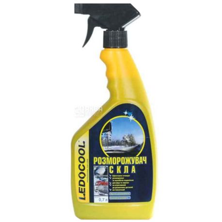 Ledocool, 700 мл, -70, Розморожувач скла, спрей, ПЕТ