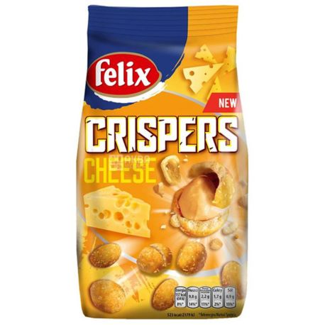 Felix Crispers Cheese-Fried Peanuts, 140 g