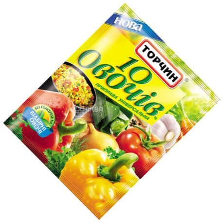 Torchin, 60 g, Seasoning, 10 Vegetables