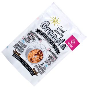 Good Morning, 330 г, Гранола Гуд Монинг, овсяные хлопья, мед, сухофрукты, орехи