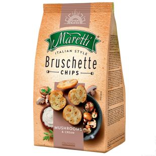 Maretti, 70 г, Брускети, Гриби та сметана