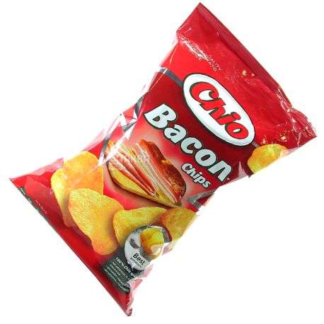Chio, 75 g, potato chips, Chips, Bacon