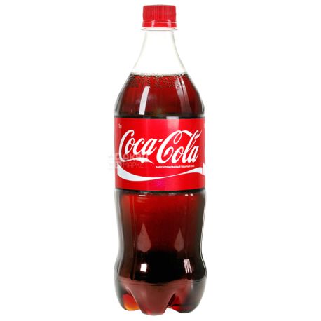 Coca-Cola, 1 л, Кока-Кола, Вода солодка, ПЕТ