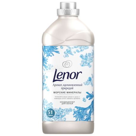 Lenor, 1,785 L, Rinse conditioner, Sea minerals