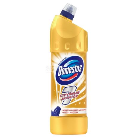 Domestos, 1 л, Засіб для чищення унітазу, Ультра Блиск