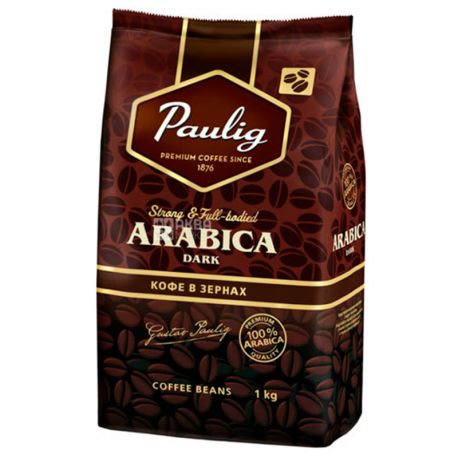 Paulig Arabica Dark, Coffee Grain, 1 kg