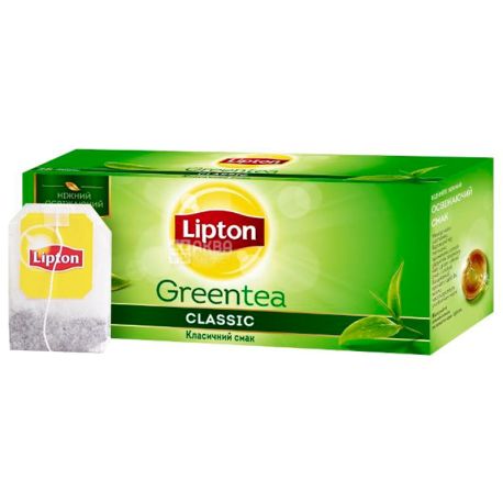 Lipton, Clear Green Orient, 25 шт., Чай Ліптон, Чистий Зелений Схід, Зелений