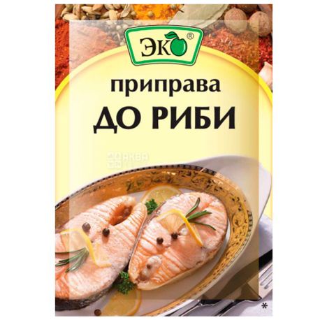 Eco, 20 g, seasoning for fish