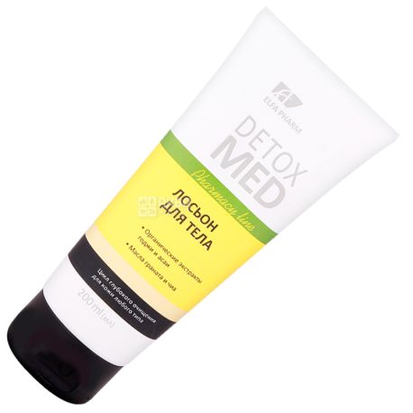 Elfa Pharm, Detox Med, 200 мл, Лосьйон для тіла
