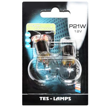 Tes-lamps, 2 шт., Лампа галогенна, А 12-21