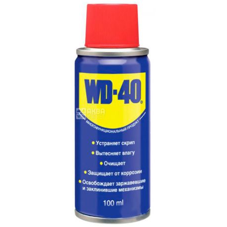 WD-40, 100 мл, Мастило, Спрей, ж/б
