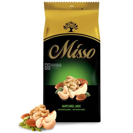 Misso Naturel mix, Nut platter, 125 g