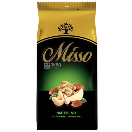 Misso Naturel mix, Nut platter, 125 g