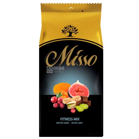 Misso Fitness mix, Орехово-ягодное ассорти,125 г