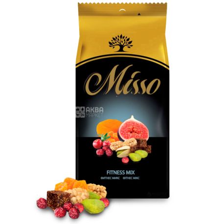 Misso Fitness mix,  Горіхово-ягідне асорті, 125 г