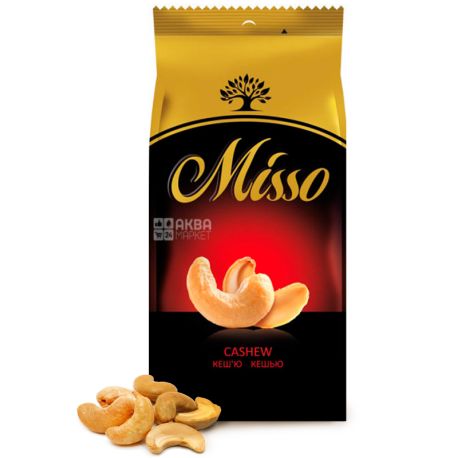 Misso, Roasted Cashews Salted, 150 g