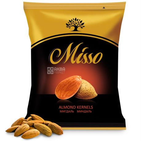 Misso, Roasted Almonds, 75 g