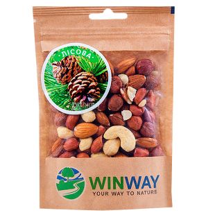 Winway Ореховая смесь Лесная, 100 г 