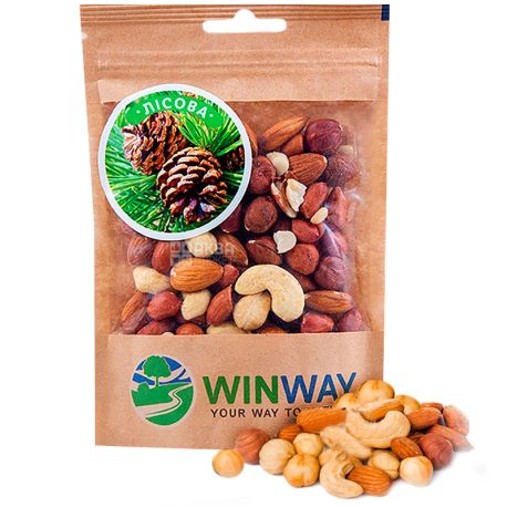 Winway Ореховая смесь Лесная, 100 г