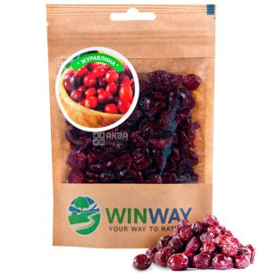 Winway, 100 г, ВінВей, Журавлина сушена