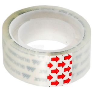 Скотч канцелярський прозорий, 18 мм х 10 м, ТМ Buromax