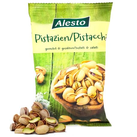 Alesto salted pistachios, 500 g