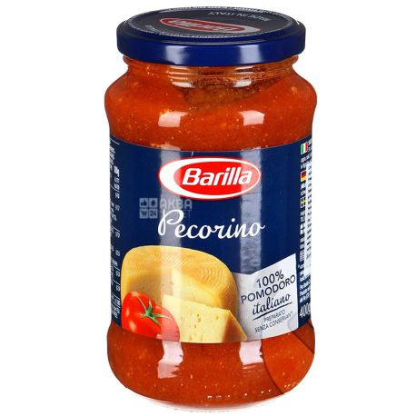 Barilla Pecorino, 400 г, Соус томатный с сыром Пекорино