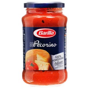 Barilla Pecorino, 400 г, Соус томатный с сыром Пекорино