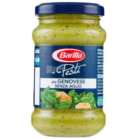 Barilla Pesti alla Genovese senza aglio, 190 г, Cоус Песто