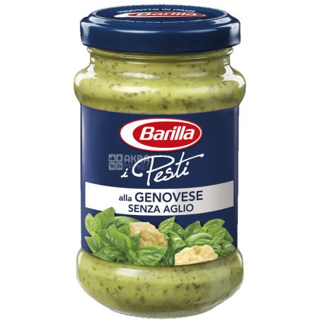 Barilla Pesti alla Genovese senza aglio, 190 г, Cоус Песто