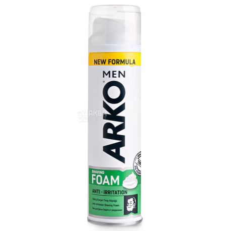 Arko Men, 200 мл, Пена для бритья, Защита от раздражений