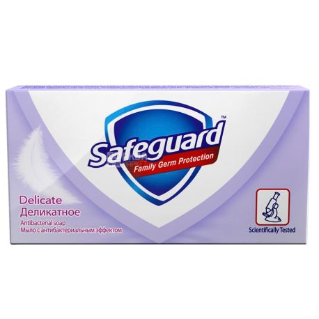 Safeguard, 90 g, Soap, Delicate