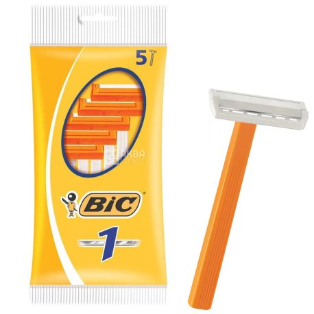 BIC Sensetive, 5 шт., Станок для гоління, одноразовий