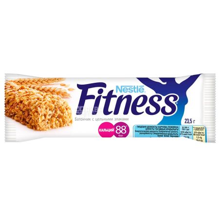 Nestle, 23,5 г, Батончик-мюсли, Fitness, С цельными злаками