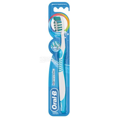 Oral-B, 1 pc., Medium, Toothbrush, Complex, Deep cleaning