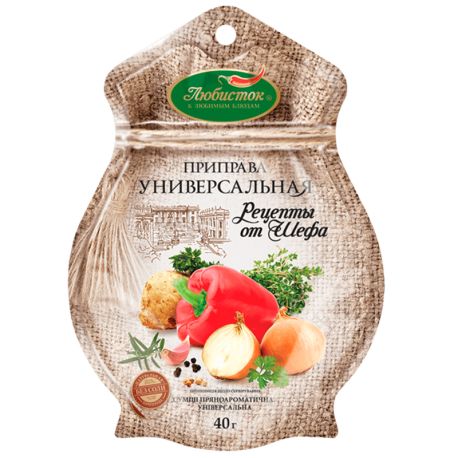 Любисток, 40 г, Приправа, Универсальная, Рецепты от шефа