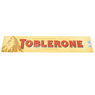 Toblerone, 100 г, Тоблерон, Молочний шоколад з нугою та мигдалем