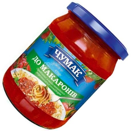 Чумак, 500 г, Соус, До макаронів, скло