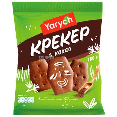 Yarich, 180 г, Крекер, З какао