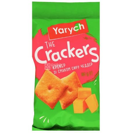 Yarich, 80 g, Cracker, With Cheddar Cheese Flavor