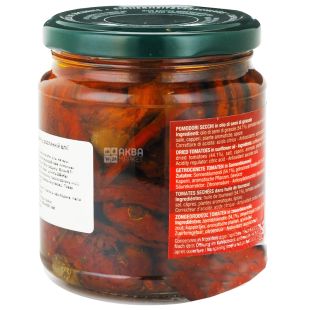 Casa Rinaldi, 270 г, Помидоры, Сушеные в растительном масле, стекло 