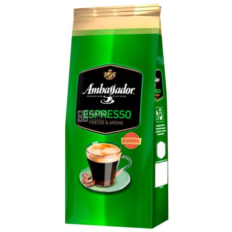 Ambassador Espresso, Кава зернова, 900 г